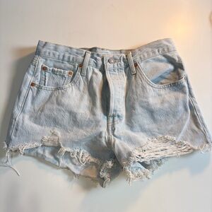 Levis 501 premium denim Shorts